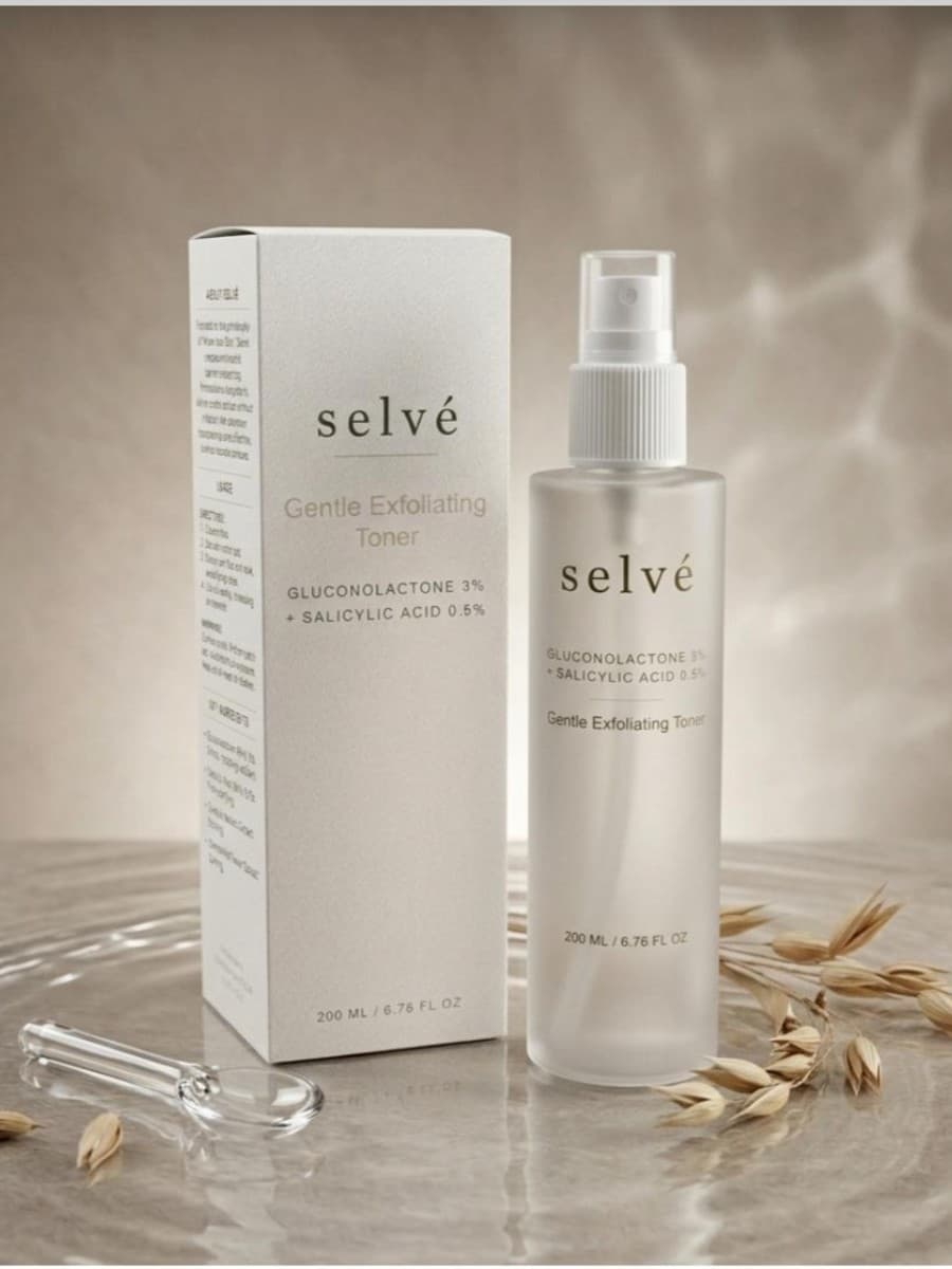 PHA Exfoliating Toner — Gentle exfoliation, no irritation.